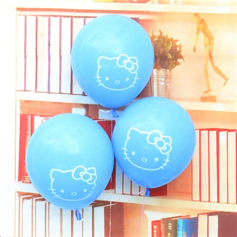 12 Inch Hello Kitty Latex Balloons Globos Birthday Party Decoration Air