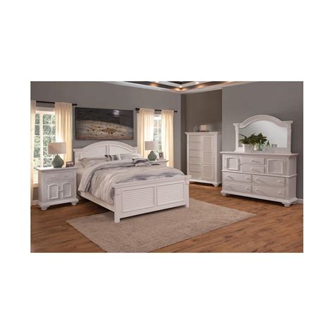 6510 Cottage Traditions 3 Pcs Bedroom Set Queen Arched Bed High