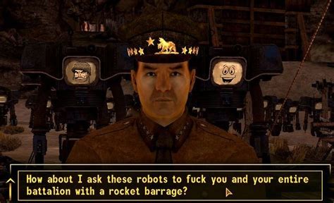 Fallout Always Has The Best Dialogue Options Fallout Art Fallout