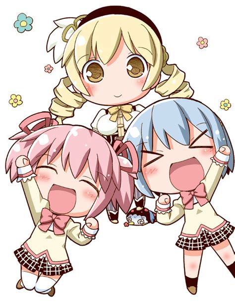 Kaname Madoka Miki Sayaka Tomoe Mami And Charlotte Mahou Shoujo Madoka Magica And 1 More