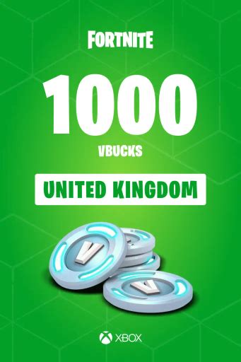 Buy Fortnite 1000 V Bucks Card United Kingdom Xbox One Xbox