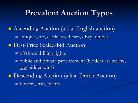 Ppt Strategic Bidding In Auctions Powerpoint Presentation Free