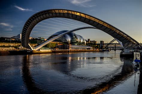 Millennium Bridge Newcastlegateshead United Kingdom