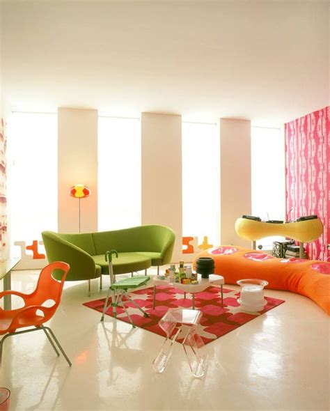Karim Rashid Designed Loft Nyc Retro Interior Design Interior Design