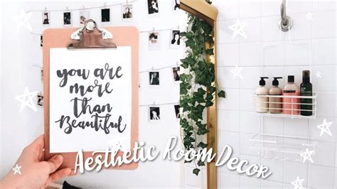 Aesthetic room decor ideas country vibe. DIY Quick And Easy Tumblr inspired Aesthetic Room Decor ...