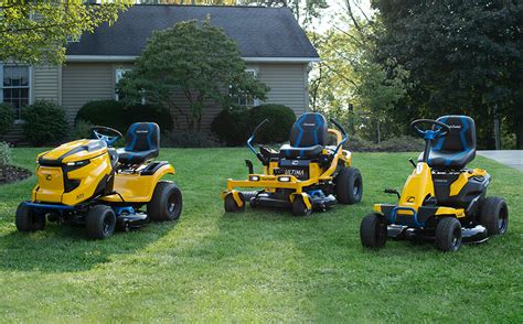 Electric Powered Riding Lawn Mowers Cub Cadet Ca