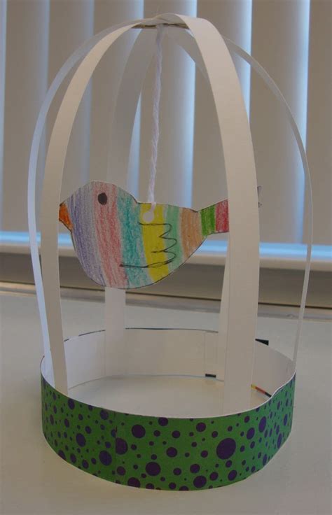 Bird Cage Sculptures Bird Crafts Preschool Pets Preschool Theme