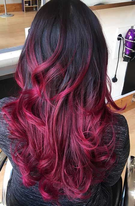 11 Meilleures Idées Sur Ombré Hair Rouge Cheveux Rouge Coloration