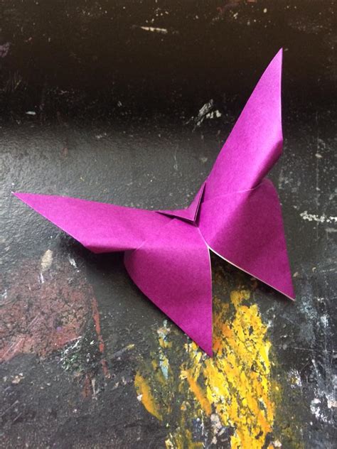Purple Butterfly Origami — Weasyl