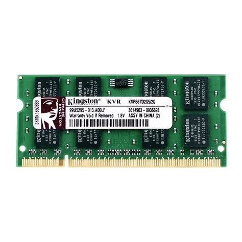 Kingston Memoria Ram Para Portátil Ddr2 800 Ddr2 4gb 2gb 4gb Pc2