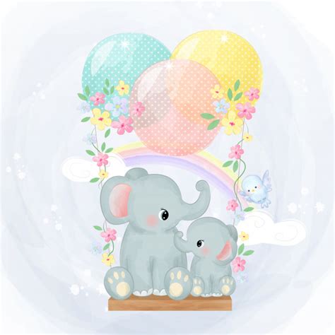 Free Free 145 Mom And Baby Elephant Svg Free SVG PNG EPS DXF File