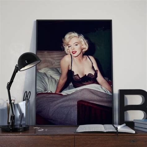 Vintage Marilyn Monroe Pin Up Sex Icon Norma Jean Poster Print