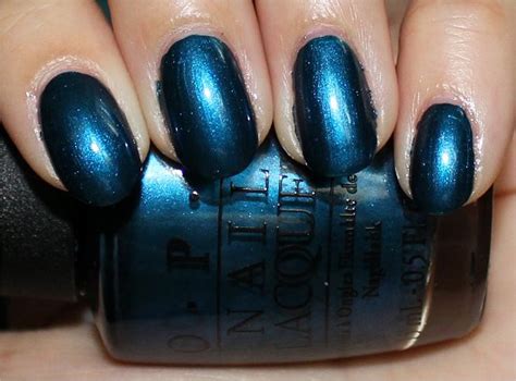Opi Unfor Greta Bly Blue Swatches And Review Swatch And Learn