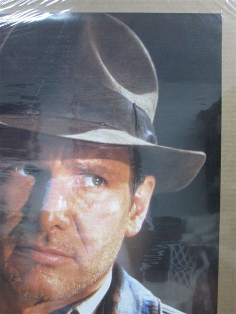Indiana Jones And The Last Crusades Harrison Ford Vintage Poster Actor