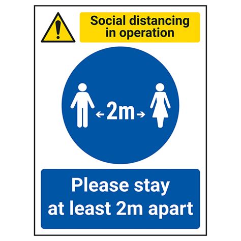 Social Distancing In Operation Stay 2m Apart Infection Control