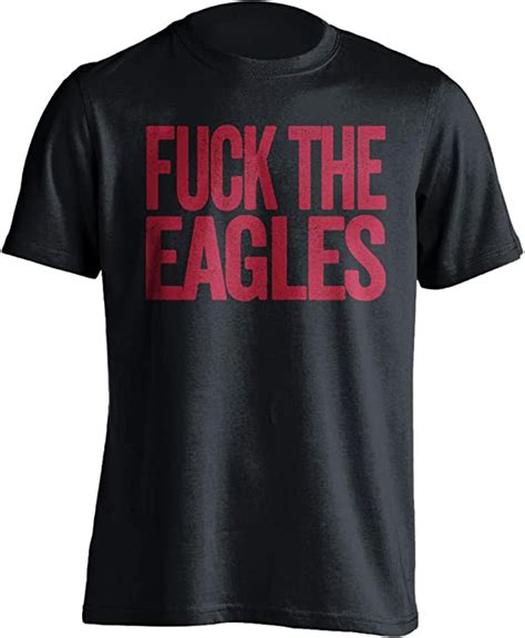 Fuck The Eagles Funny Smack Talk Shirt Blue And Red