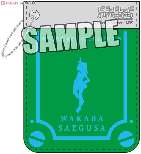 Vividred Operation Pass Case Saegusa Wakaba Anime Toy Item Picture1