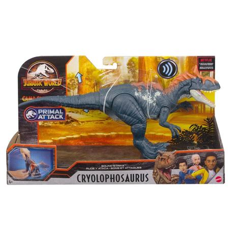Jurassic World Sound Strike Cryolophosaurus Camp
