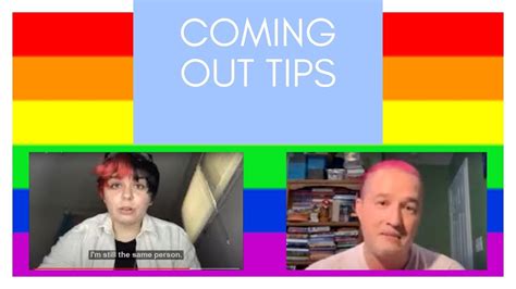 Coming Out Tips Youtube