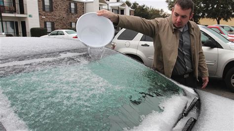 Removing Ice From Your Windshield Can Be Easy If You Do It The Right