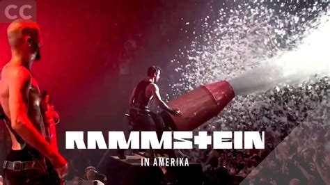 rammstein pussy live in amerika [cc] youtube