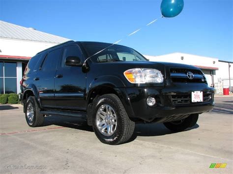 2006 Black Toyota Sequoia Limited 4wd 1964213 Car