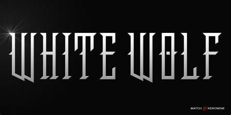 White Wolf Font Webfont And Desktop Myfonts