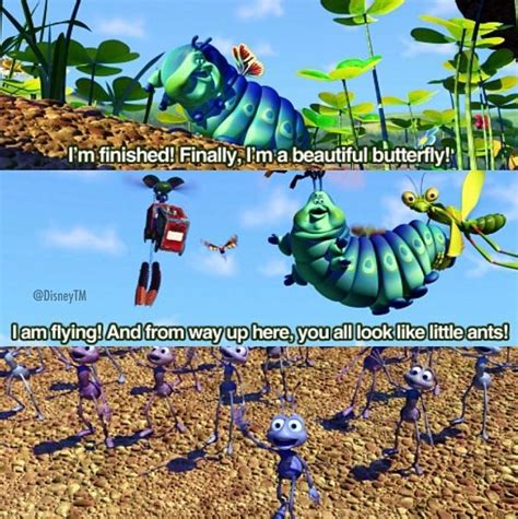 A Bugs Life The Caterpillar Was The Best Character Be The Beautiful