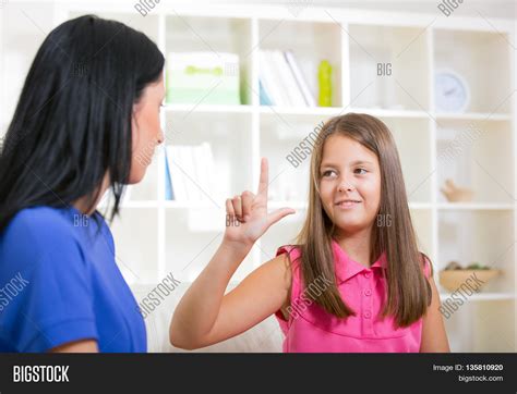 Smiling Deaf Girl Image And Photo Free Trial Bigstock