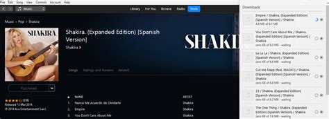 Shakira Shakira Expanded Edition Spanish Version Itunes Plus