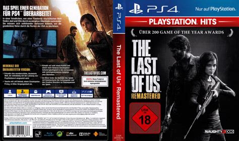The Last Of Us Remastered 2014 Ps4 Cover Dvdcover