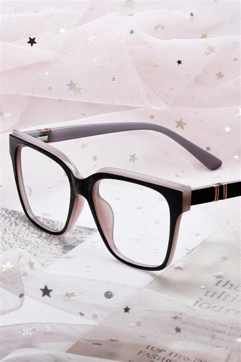 Y5209 Rectangle Black Eyeglasses Frames Leoptique