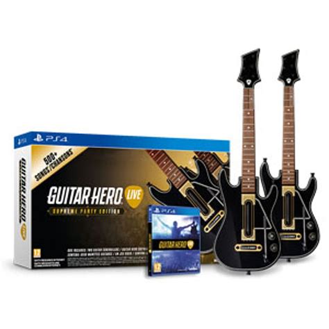 Guitar Hero Live Supreme Party Edition Incl 2 Gitaren Playstation