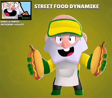 Brawler Brawl Stars Dynamike Skin