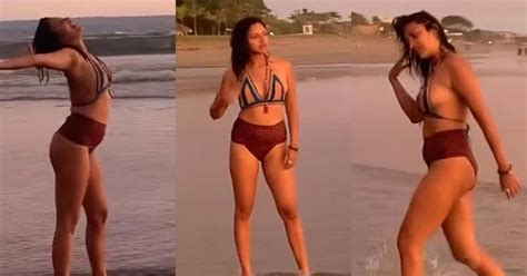 Bholaa Actress Amala Paul In Bikini Sets Social Media On Fire See