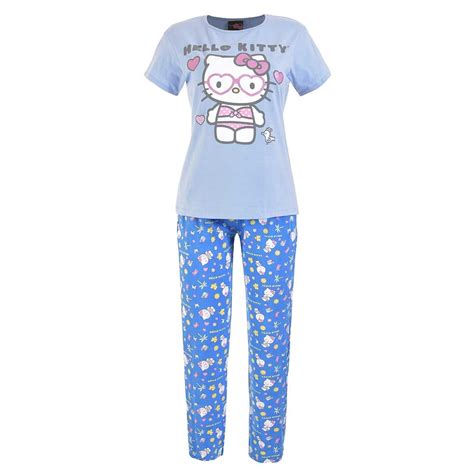 Pijama Para Dama Con Estampado De Hello Kitty Sears
