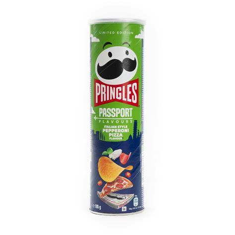 Pringles Limited Edition Italian Style Pepperoni Pizza 185gr
