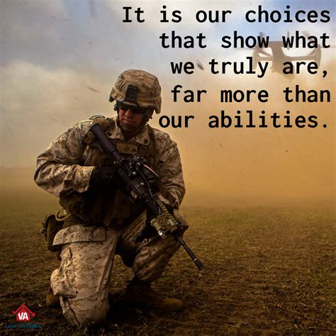 The Members Of Our Military By Choosing To Serve Show Us Who They