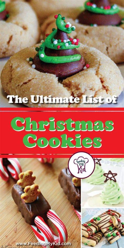 Recipes for christmas cookies make me smile. The Ultimate List of Christmas Cookies Recipes