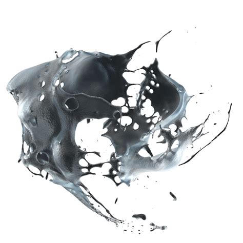 Liquid Splash On Background 3d Rendering Illustration 35321079 Png