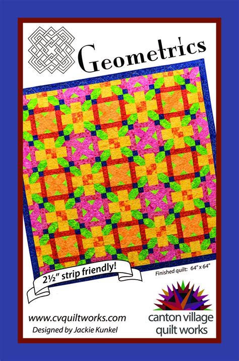 Canton Village Quilt Works Geometrics Colorful Quilts Quilts Love