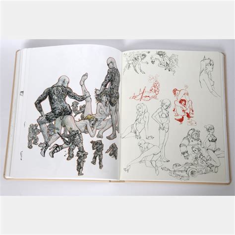 Kim Jung Gi Omphalos Sketchbook 2015 Liber Distri Optima Ed