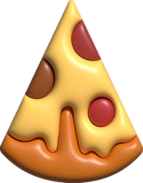 Free Pizza 3d Icon Fast Food 3d Icon 21609089 Png With Transparent