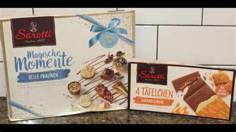 Sarotti Magic Moments In Milk Or White Chocolate And Chocolate Bars With