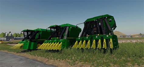 John Deere Cotton Pickers V08 Fs19 Farming Simulator 19 Combines Mod