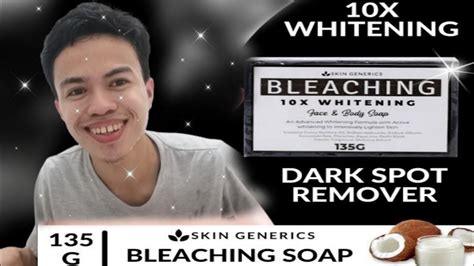 Bleaching Soap 10x Whitening Skin Generics Youtube