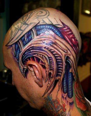 See more ideas about biomechanical tattoo, tattoo style, mechanic tattoo. Biomechanical Tattoos | Tattoo Designs on Master of Ink