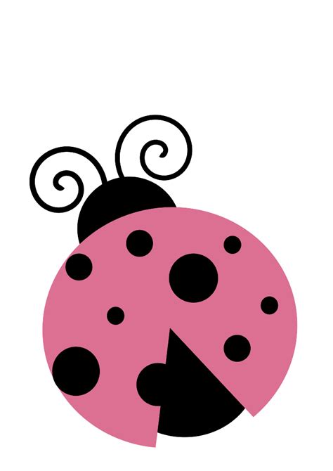 Pink Lady Bug Clip Art At Vector Clip Art Online Royalty