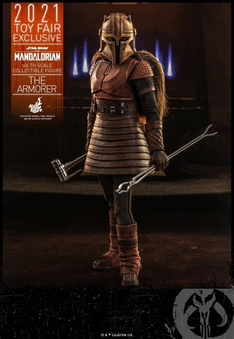 The Mandalorians Armorer Figure From Sideshow Is Straight From The