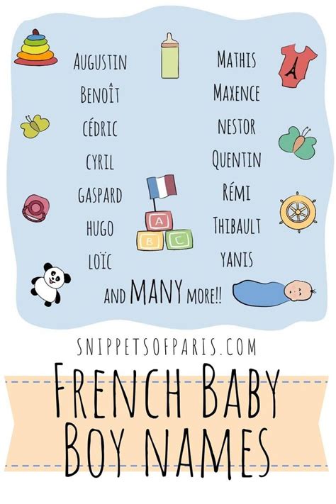 162 French Boy Names Unique And Popular And Names To Avoid French